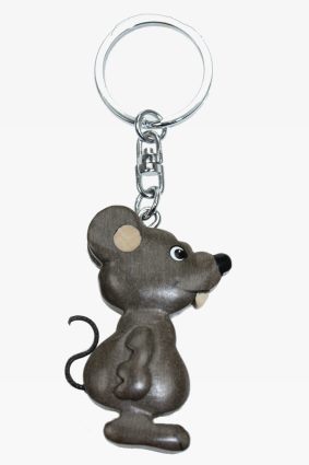 Wooden keychain mouse (6)