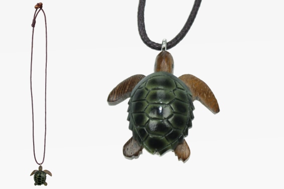 Wooden Necklace Marine Animals