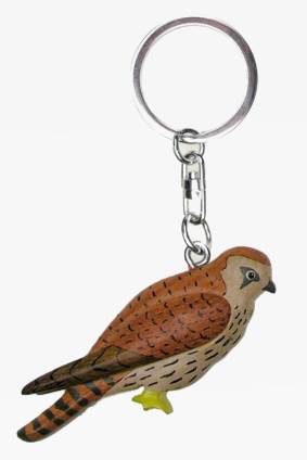 Wooden keychain falcon (6)