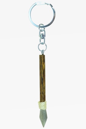 Wooden keychain lance (6)