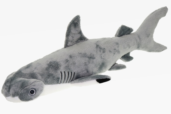 Plush mega hammerhead shark (3)