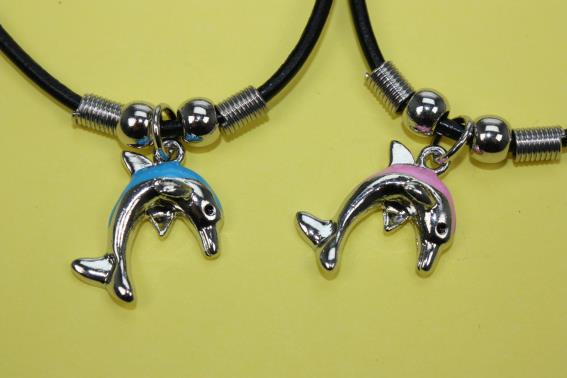 Dolphin necklace 2 assorted (12)