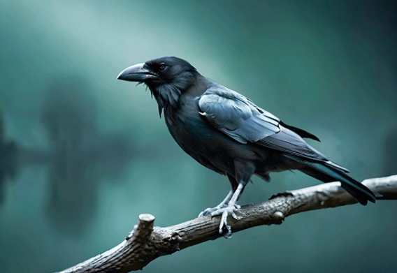 3D postcard raven (25)