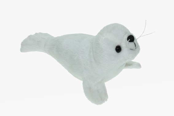 Plush seal white length 17 cm (12)