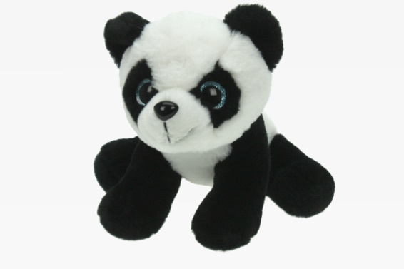 Plush panda length 24 cm (6)