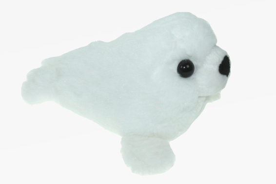 Plush seal white length 20 cm (12)