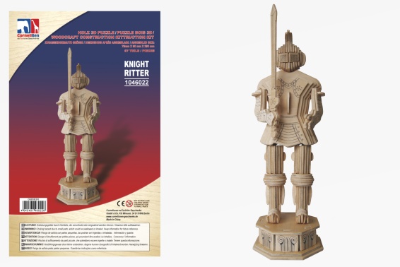 3D wooden puzzle knight (10)