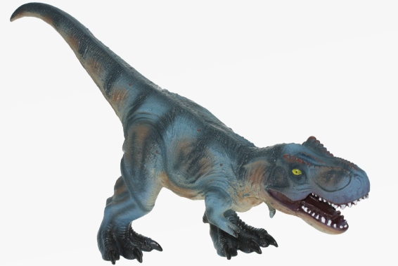 Soft PVC Tyrannosaurus rex blau (6)